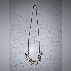 Vintage Avon Birthstone Gold Tone Necklace